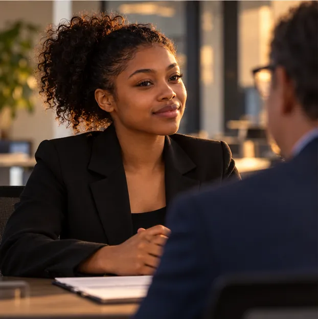 A job interview